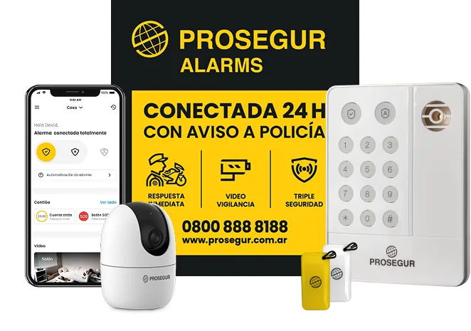 Kit completo Prosegur con SmartCam 360°